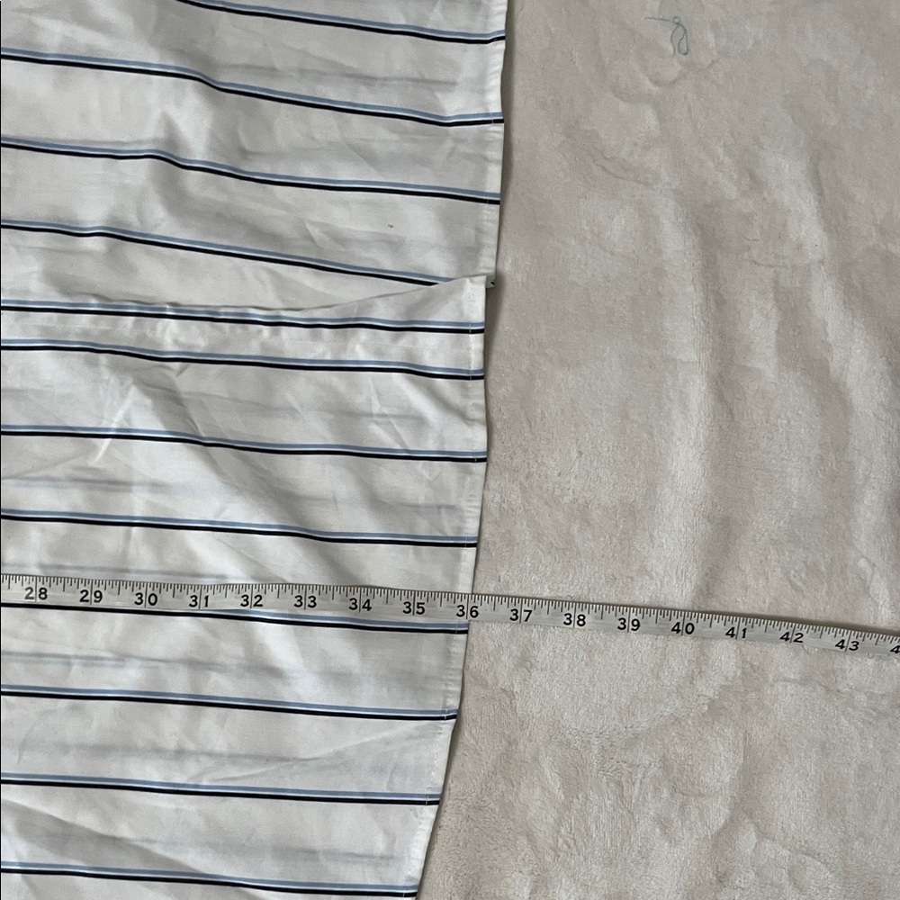 Banana Republic White and Black Striped Mini Dress - Picture 9 of 10